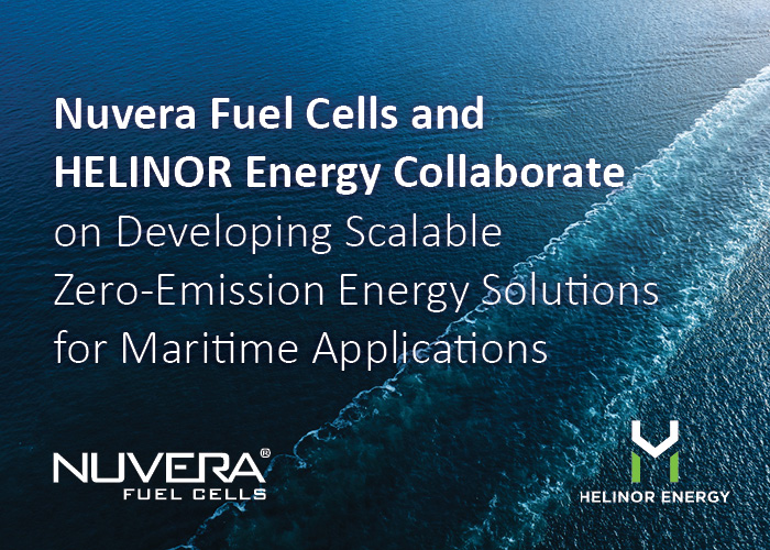 Nuvera Fuel Cells and HELINOR Energy Collaborate on Developing Scalable